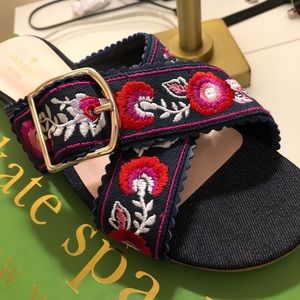 NWB KATE SPADE SLIDES